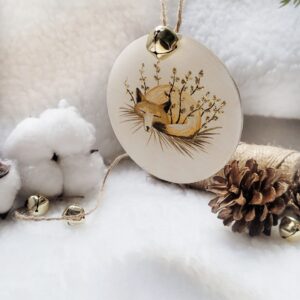 Palline di Natale in legno