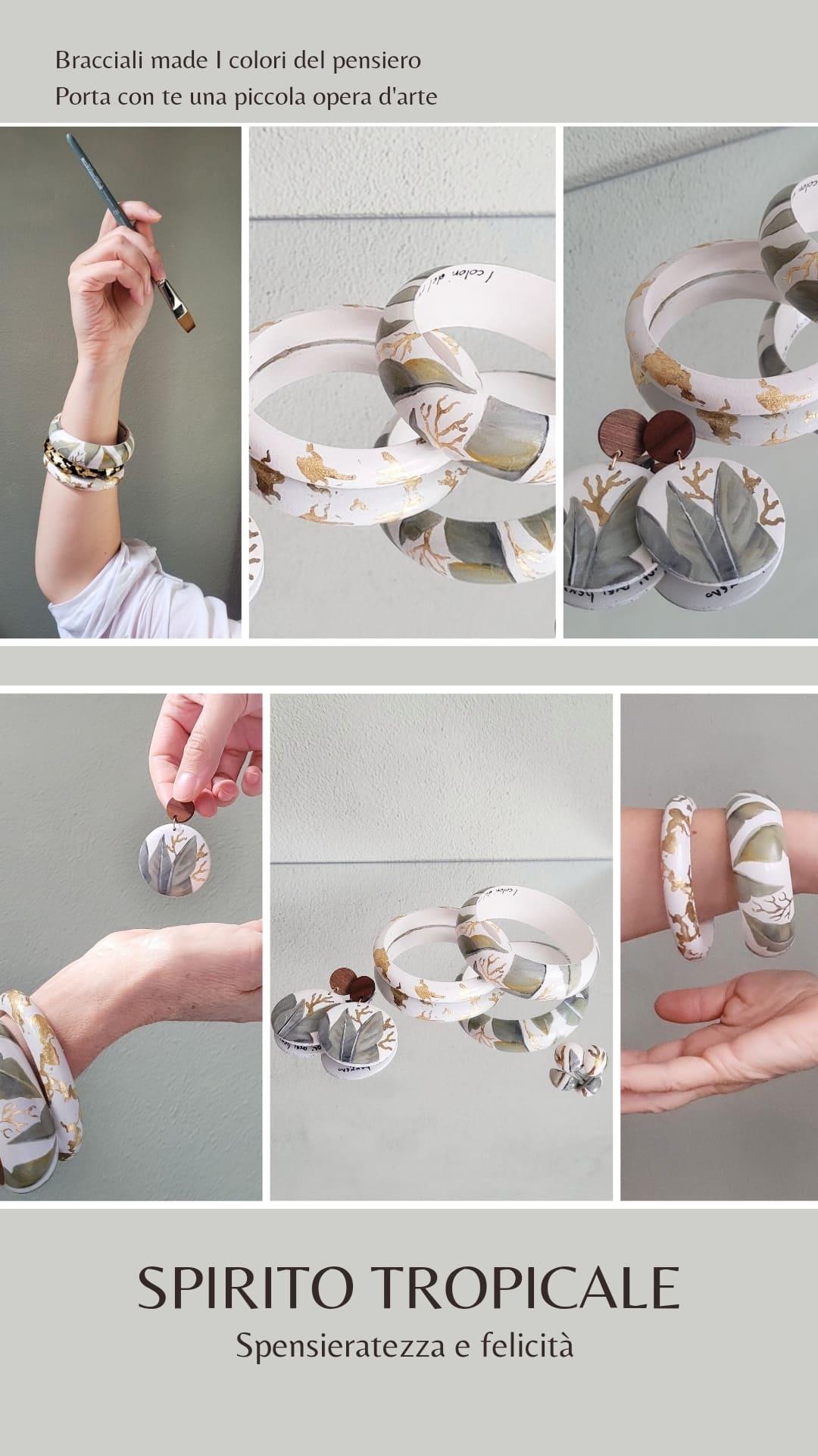 Bracciali in legno - immagine 18